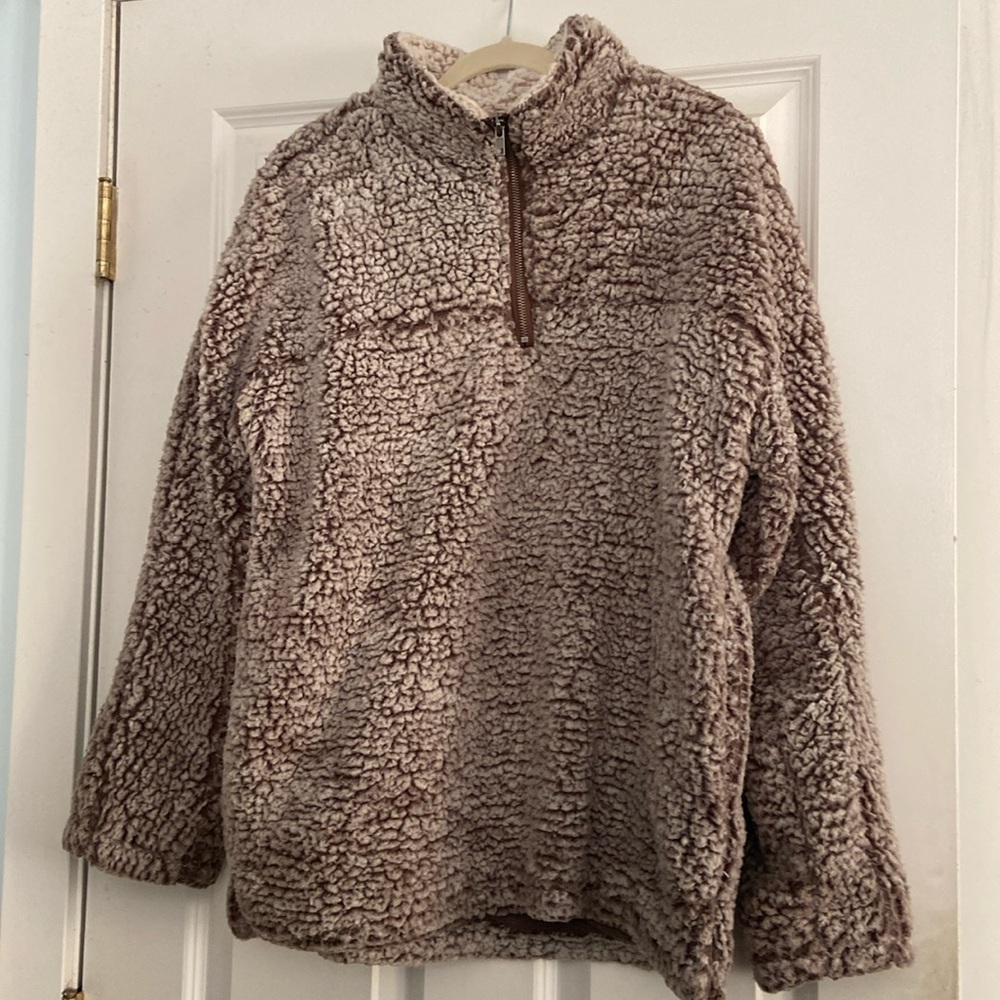 Sherpa quarter zip